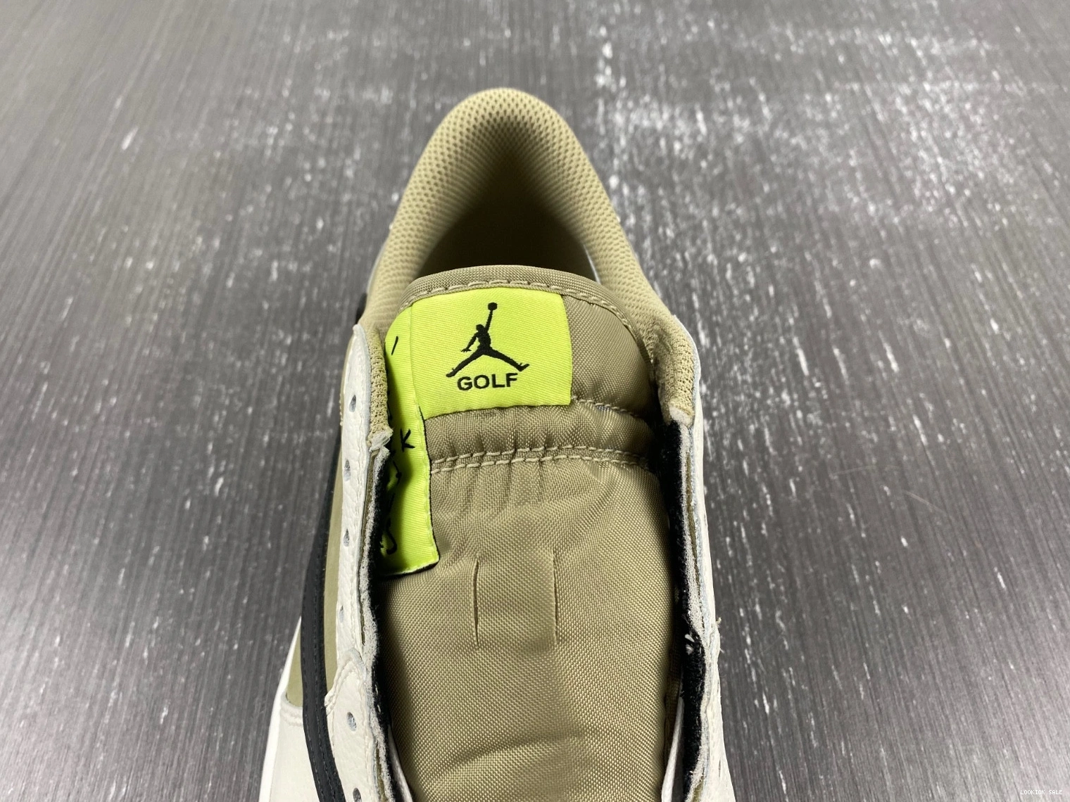 Rep Golf Jordan Olive Retro 1 FZ3124-200 Travis Scott Neutral Low 0522